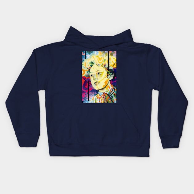 Agatha Christie Kids Hoodie by Exile Kings 